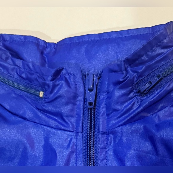 Vintage IZOD Zod Club Royal Blue Windbreaker Jacket 80s 90s Retro M - Picture 6 of 10